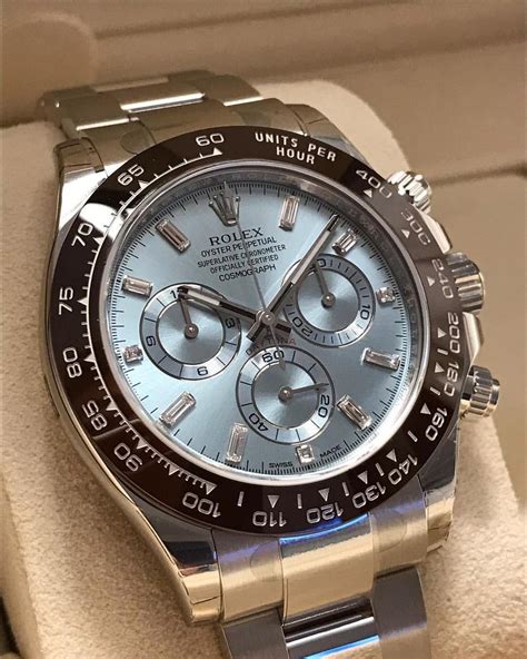 rolex daytona ice blue diamond